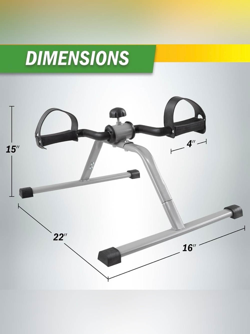 Mini Stationary Cycle with Adjustable Resistance